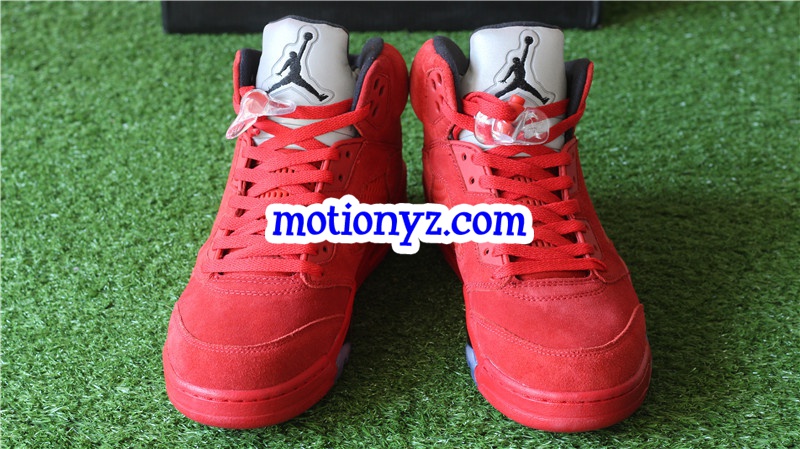 Air Jordan 5 Retro Red Suede